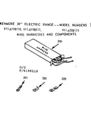 Wire harness and components