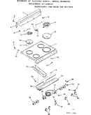 Backguard & main top section
