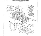 Kenmore 9116208410 body section diagram