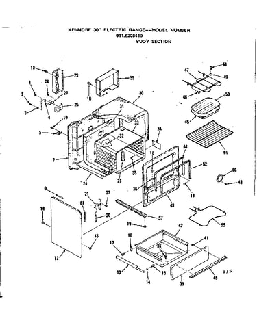 Body section