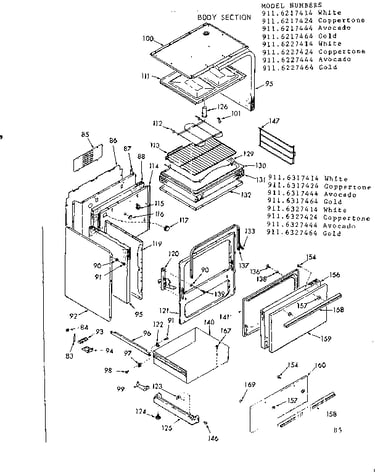 Body section