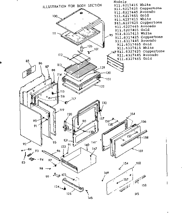 Body section
