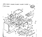 Kenmore 9116258012 body section diagram