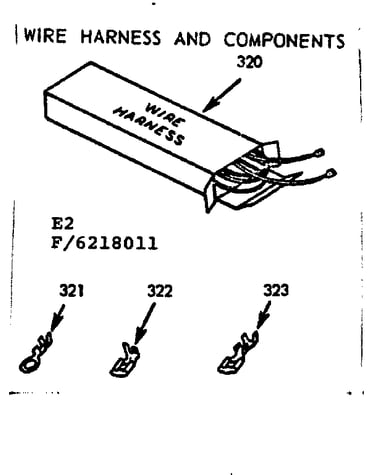 Wire harness and components