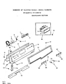 Backguard section