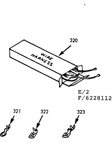 Wire harness and components