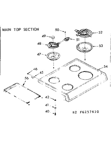 Main top section