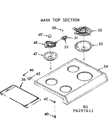 Main top section