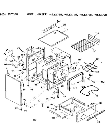 Body section
