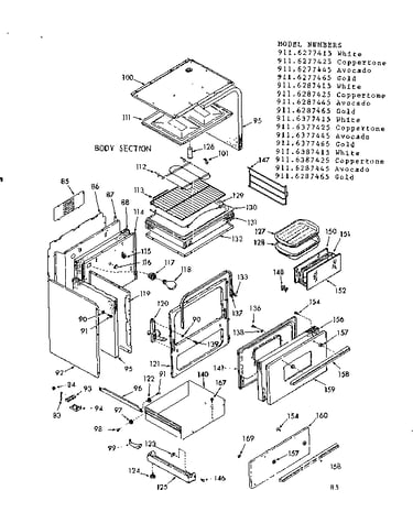 Body section