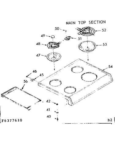 Main top section