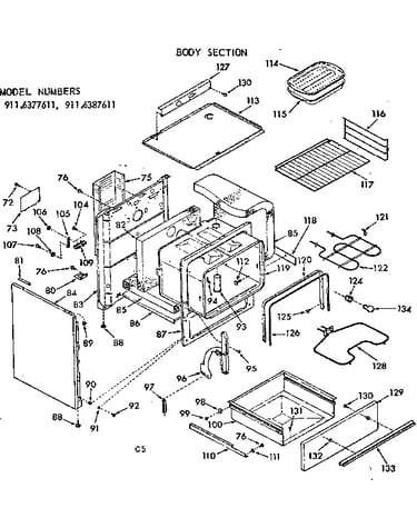Body section
