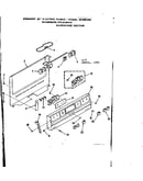 Backguard section