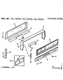 Backguard section