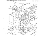 Kenmore 9117247810 body section diagram