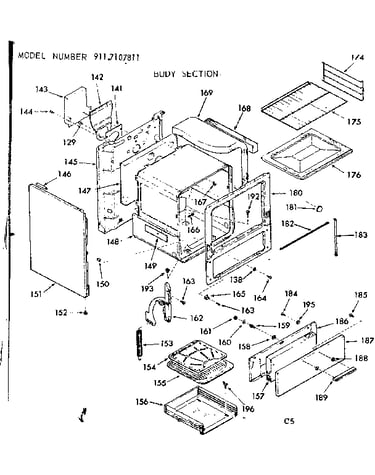 Body section