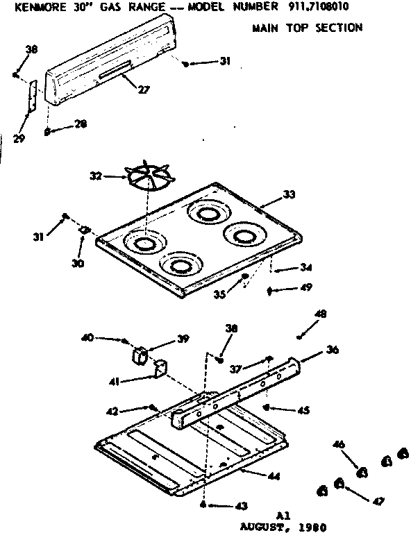 Main top section