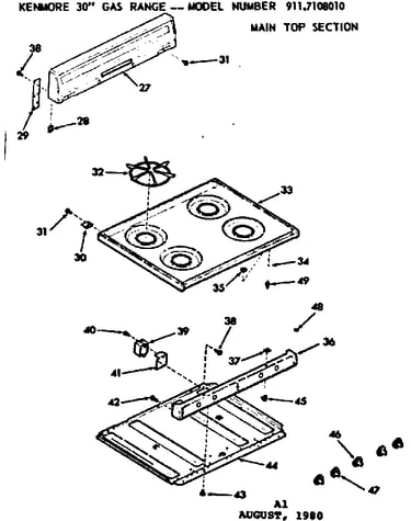 Main top section