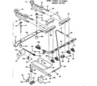 Kenmore 9117108010 burner section diagram