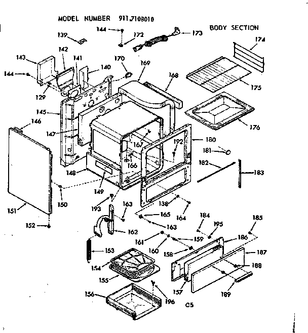 Body section