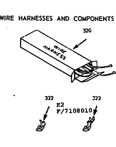 Wire harnesses and components