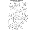 Kenmore 9117108113 burner section diagram