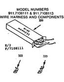 Wire harness and components