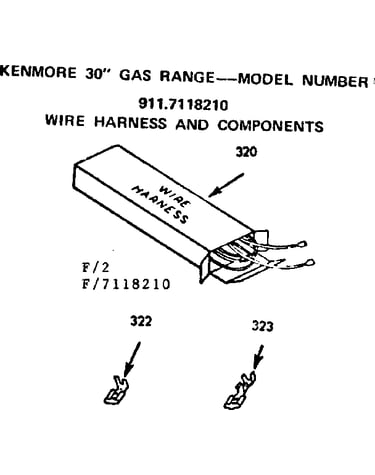 Wire harness and components