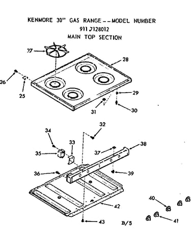 Main top section