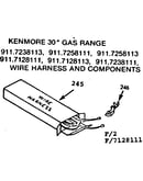 Wire harness and components
