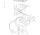 Kenmore 9117128310 burner section diagram