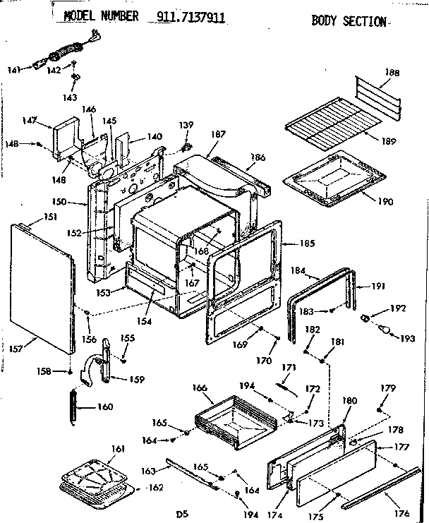 Body section