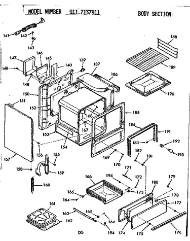 Body section
