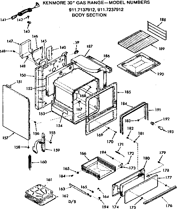 Body section