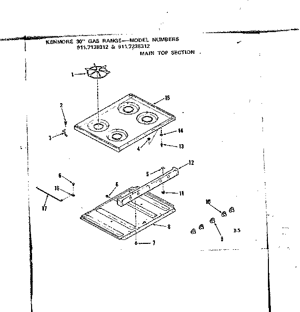 Main top section