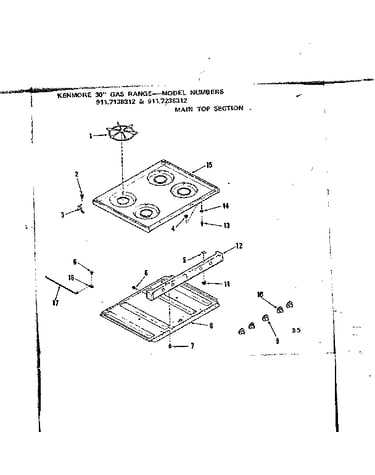 Main top section