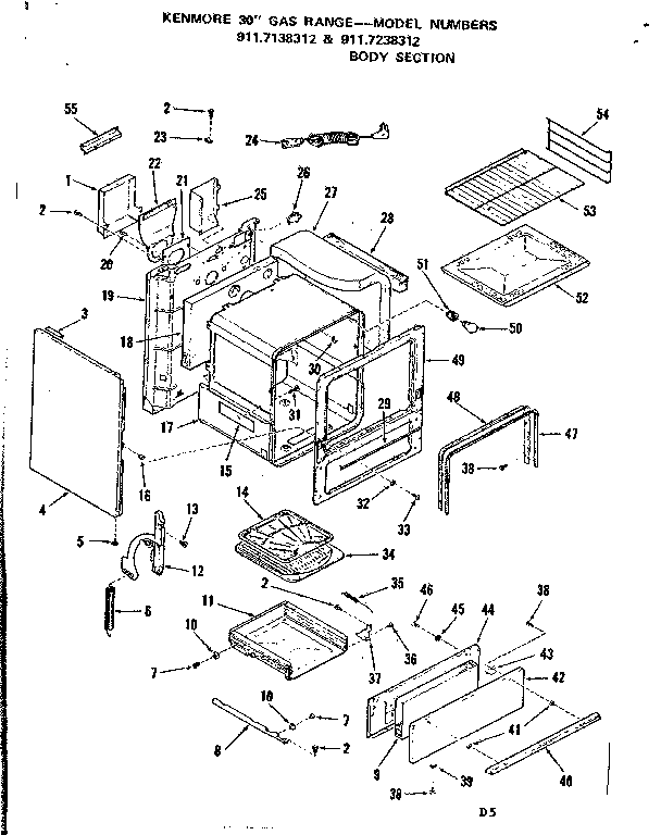 Body section