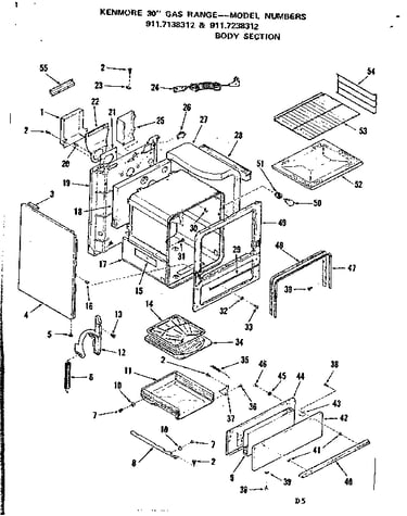 Body section