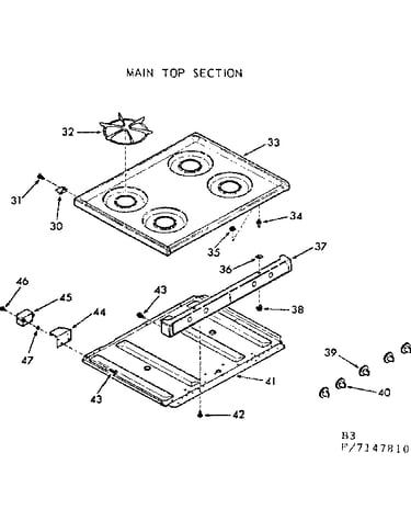 Main top section