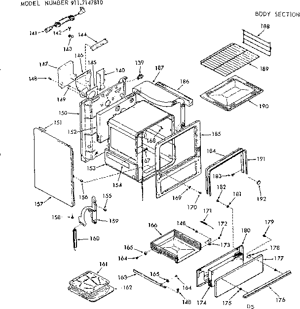 Body section