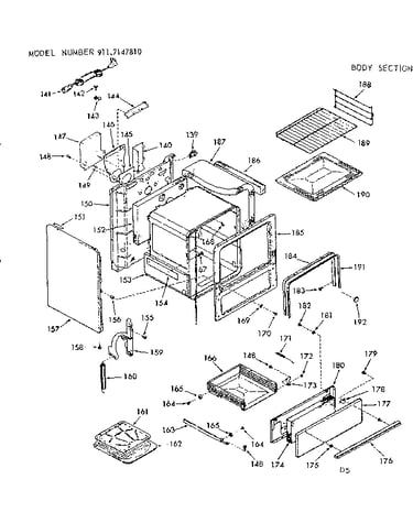 Body section