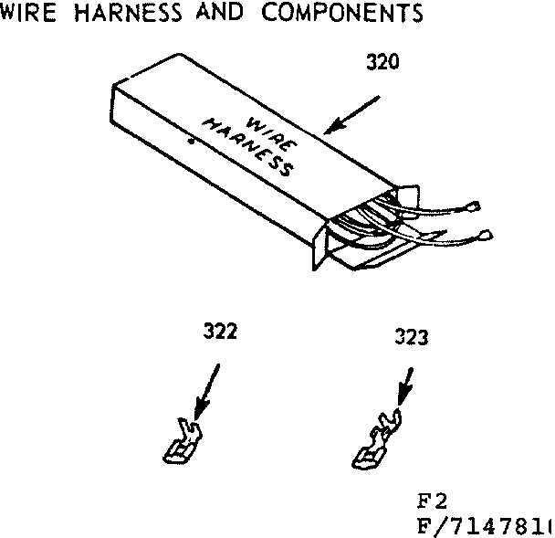 Wire harness and components