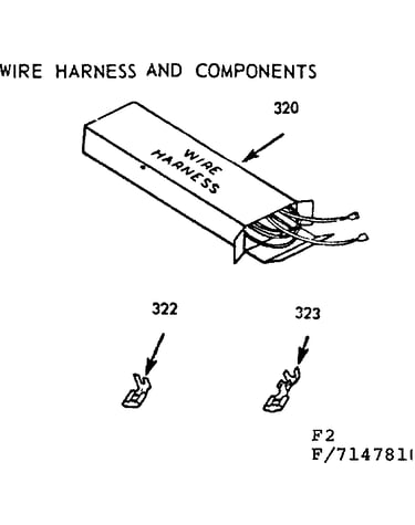 Wire harness and components