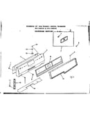Backguard section