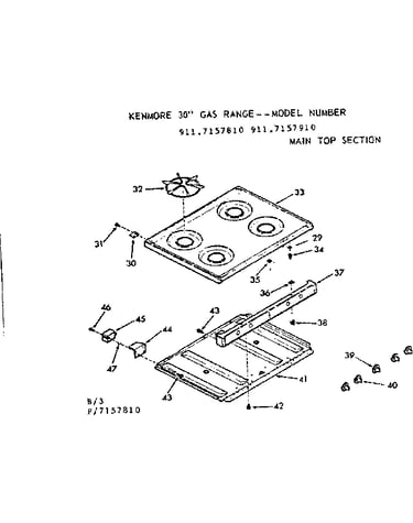 Main top section