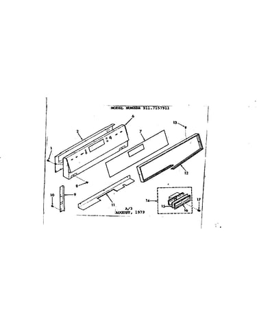 Backguard section