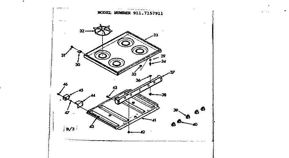Main top section