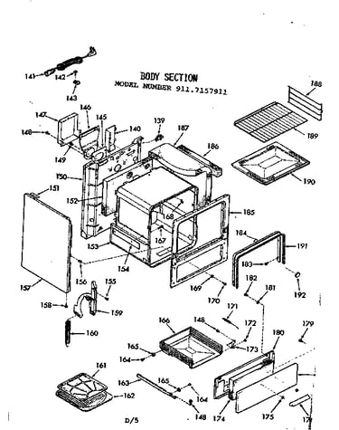 Body section