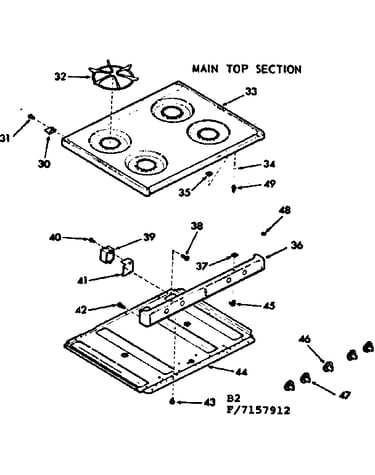Main top section