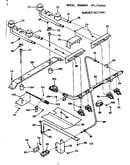 Burner section